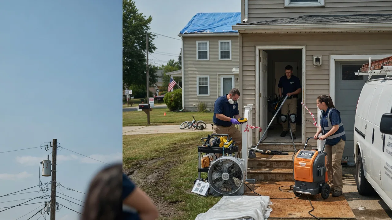 Water Damage Repair in Stinesville, IN near me